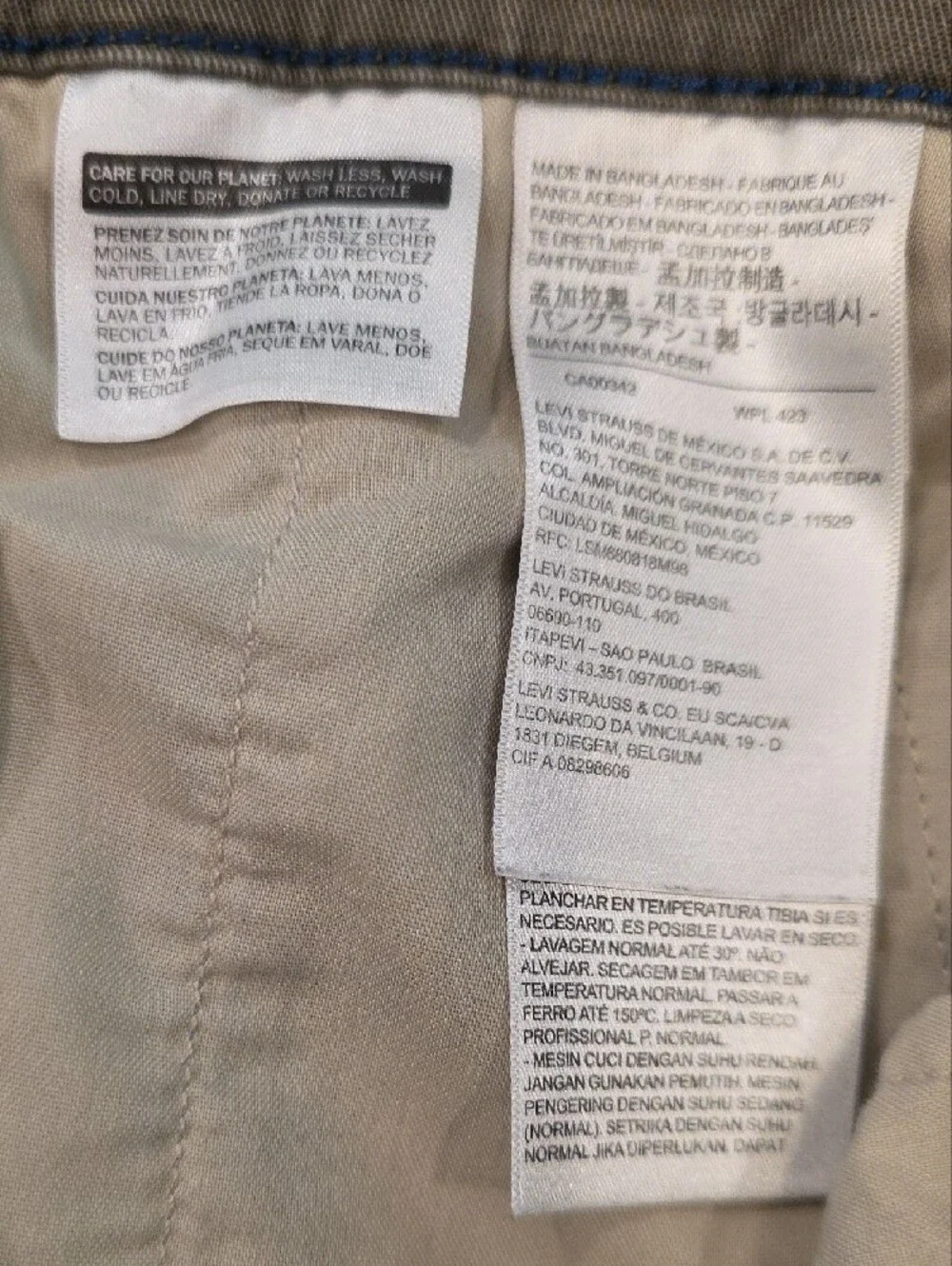 Levi's Olive Chino Pants